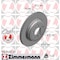 Zimmermann Brake Disc - Standard/Coated, 150340520 150340520 - alternate 1
